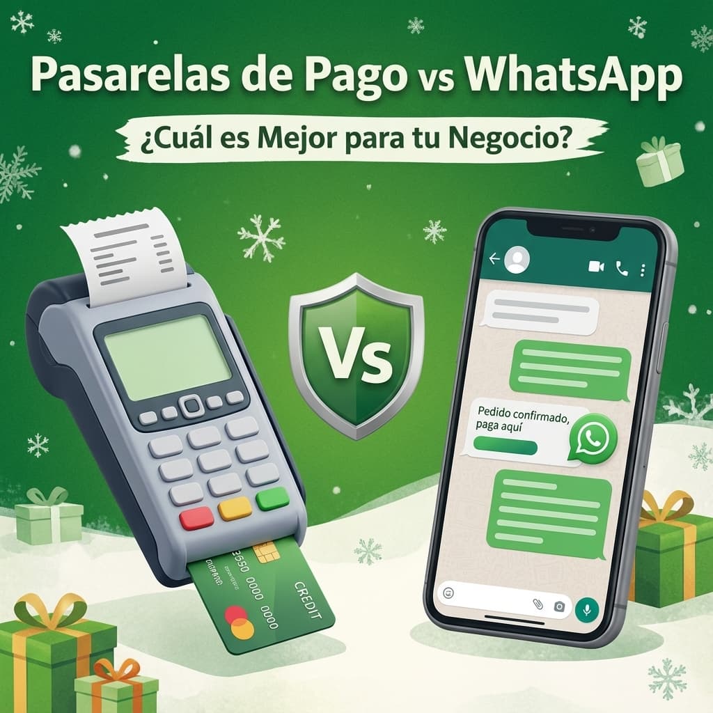 Pasarelas de pago vs. WhatsApp: Cómo cerrar ventas sin perder clientes