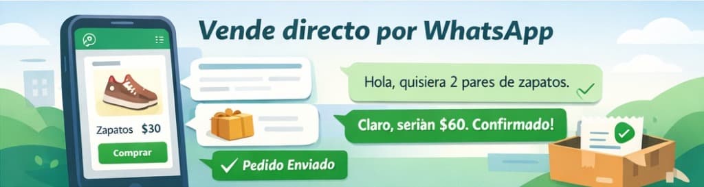 Cómo vender por WhatsApp con una tienda online (guía práctica)